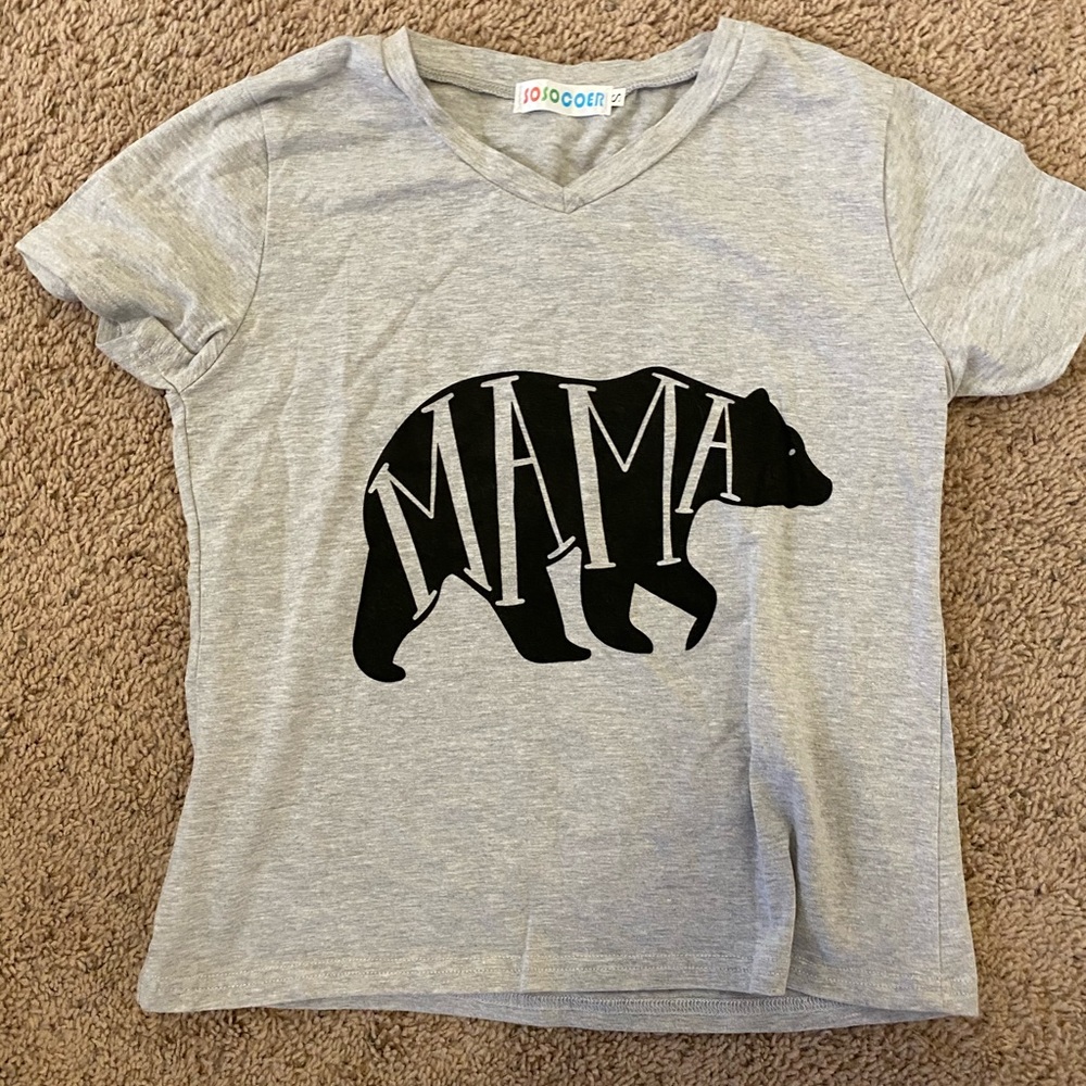 Mama bear shirt.